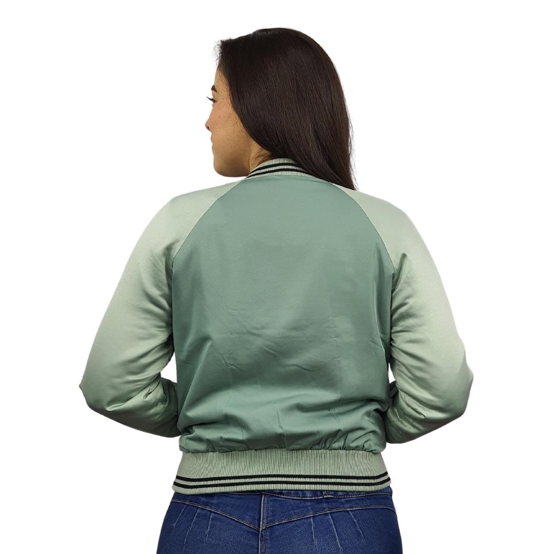 Chaqueta Vero Moda Verde Agua Style GREENY L/S BOMBER JACKET(NL)