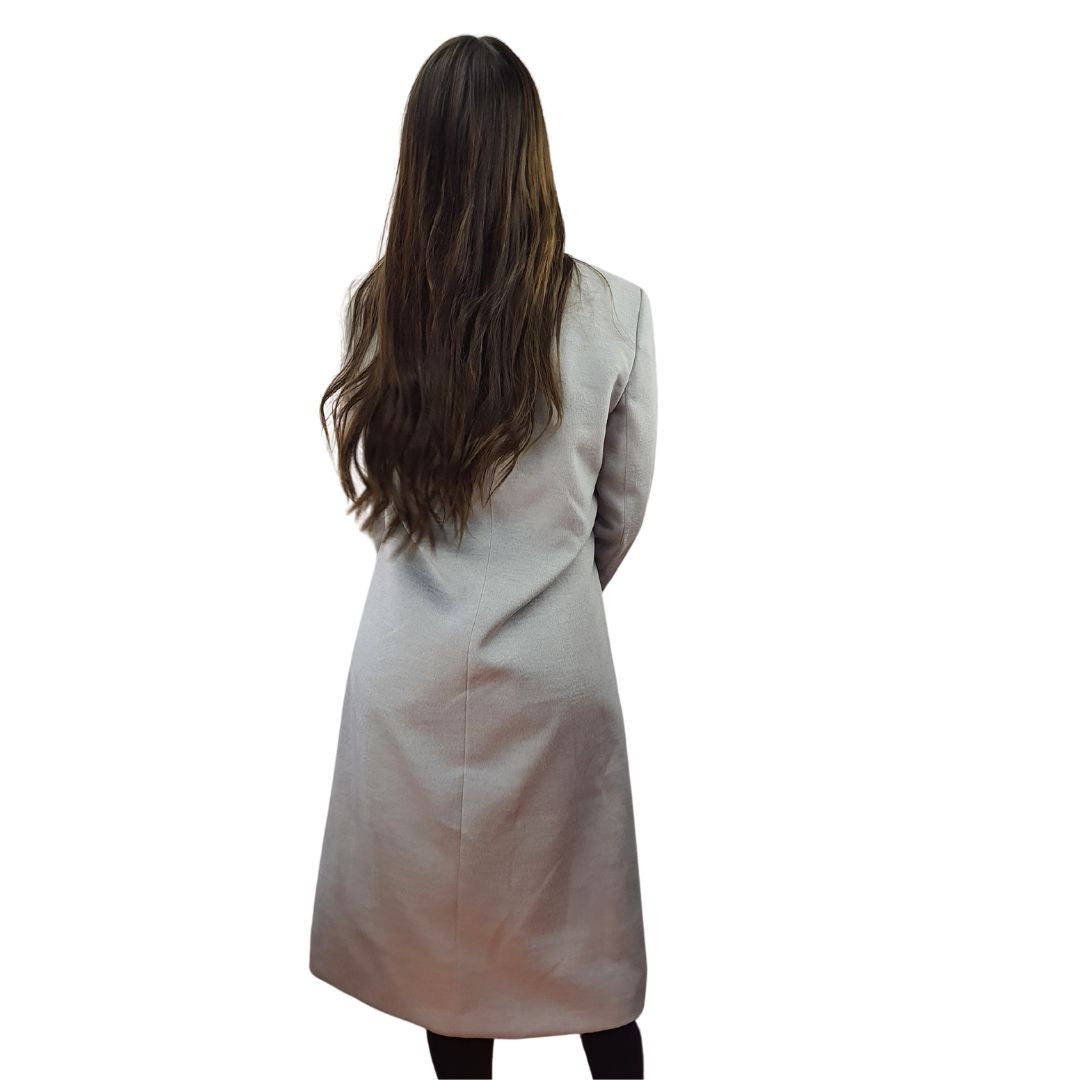 Blazer Vero Moda Gris Style LILY L/S HEAVY COAT(VMC-EL)