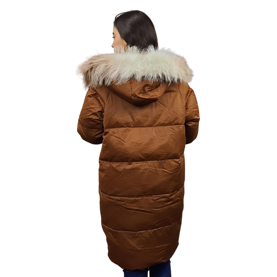 Parka Vero Moda Marrón Oscuro Style GAX 3/4 DOWN COAT(PF)
