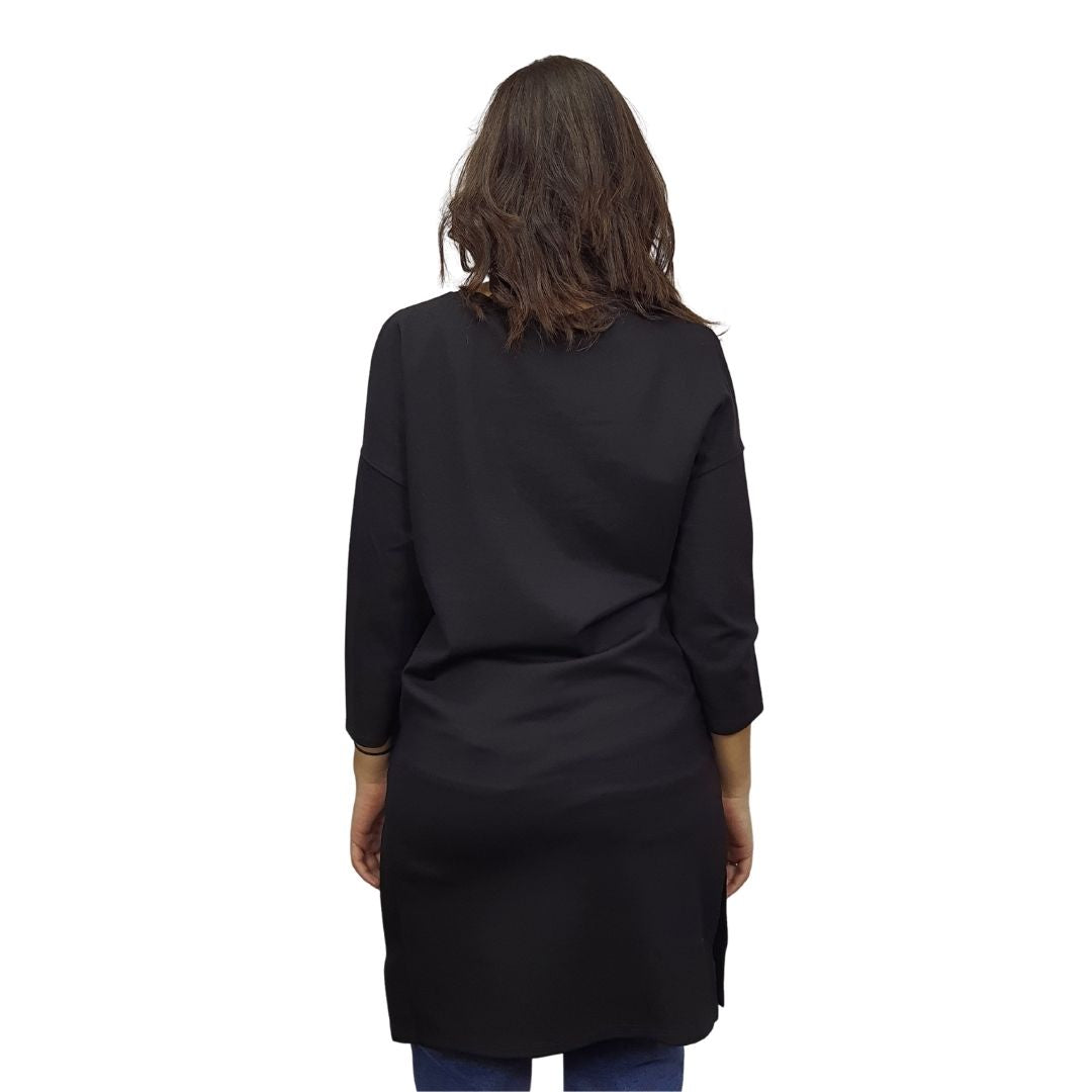 Vestido Vero moda Negro Style POW 3/4 TOP(UM)