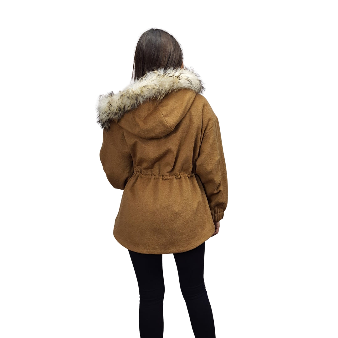 Chaqueta Vero Moda Marron Style VODKA L/S WOOL COAT(LL)
