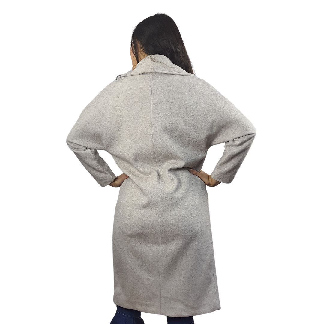 Blazer Vero Moda Gris Style MARA SOLID L/S WOOL COAT(VMC-NL)