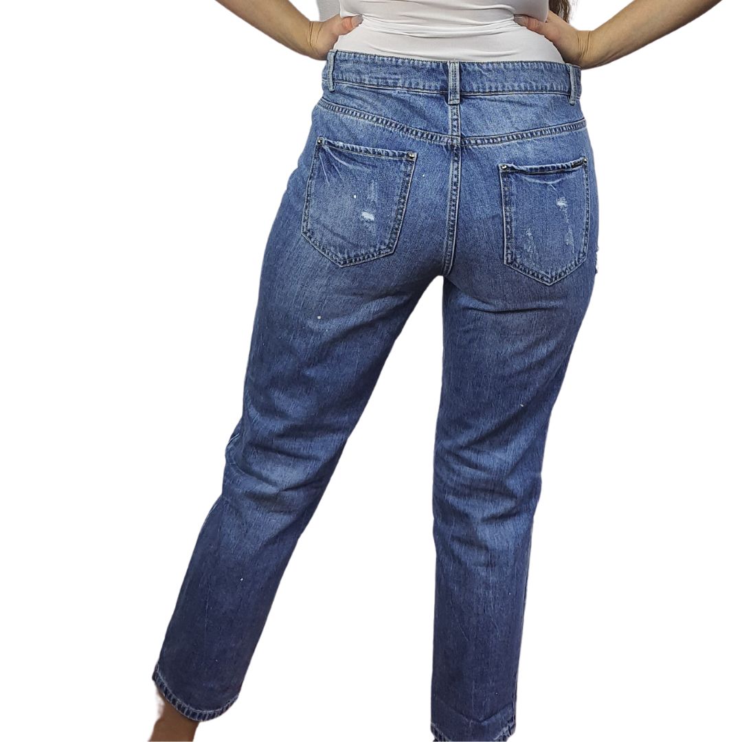 Jeans Vero Moda Azul Claro Style EYE 9/10 BOYFRIEND JEANS(MM)