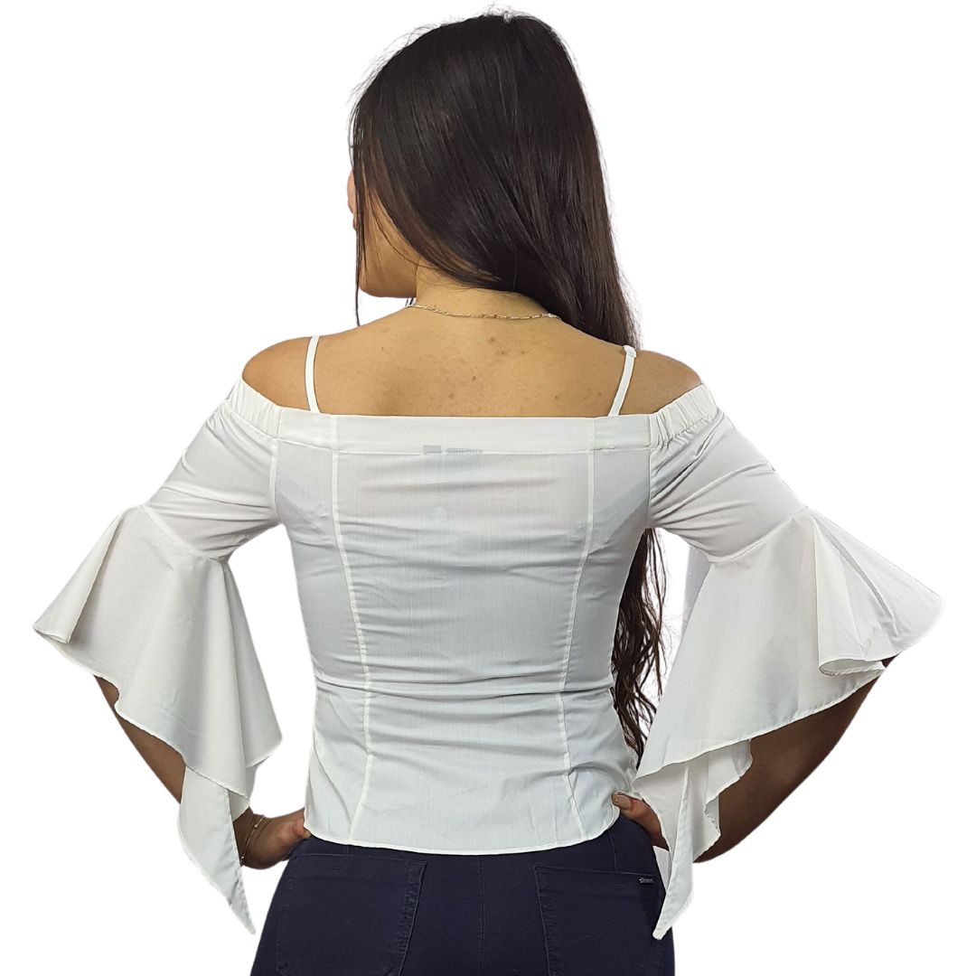 Blusa Vero Moda Blanco Style LOVE 1/2 SHIRT(HH)