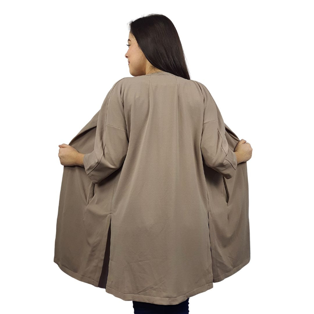 Blazer Vero Moda Marron Style DIAN 7/8 SWEAT COAT(MM)