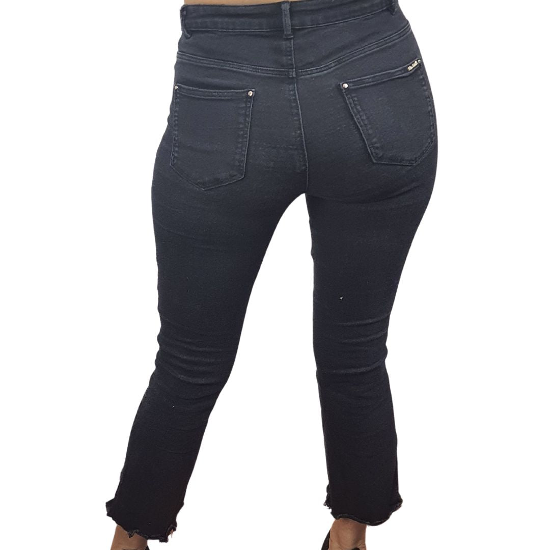 Jeans Vero Moda Negro Style ABLE 7/8 MW SB JEANS(NR)