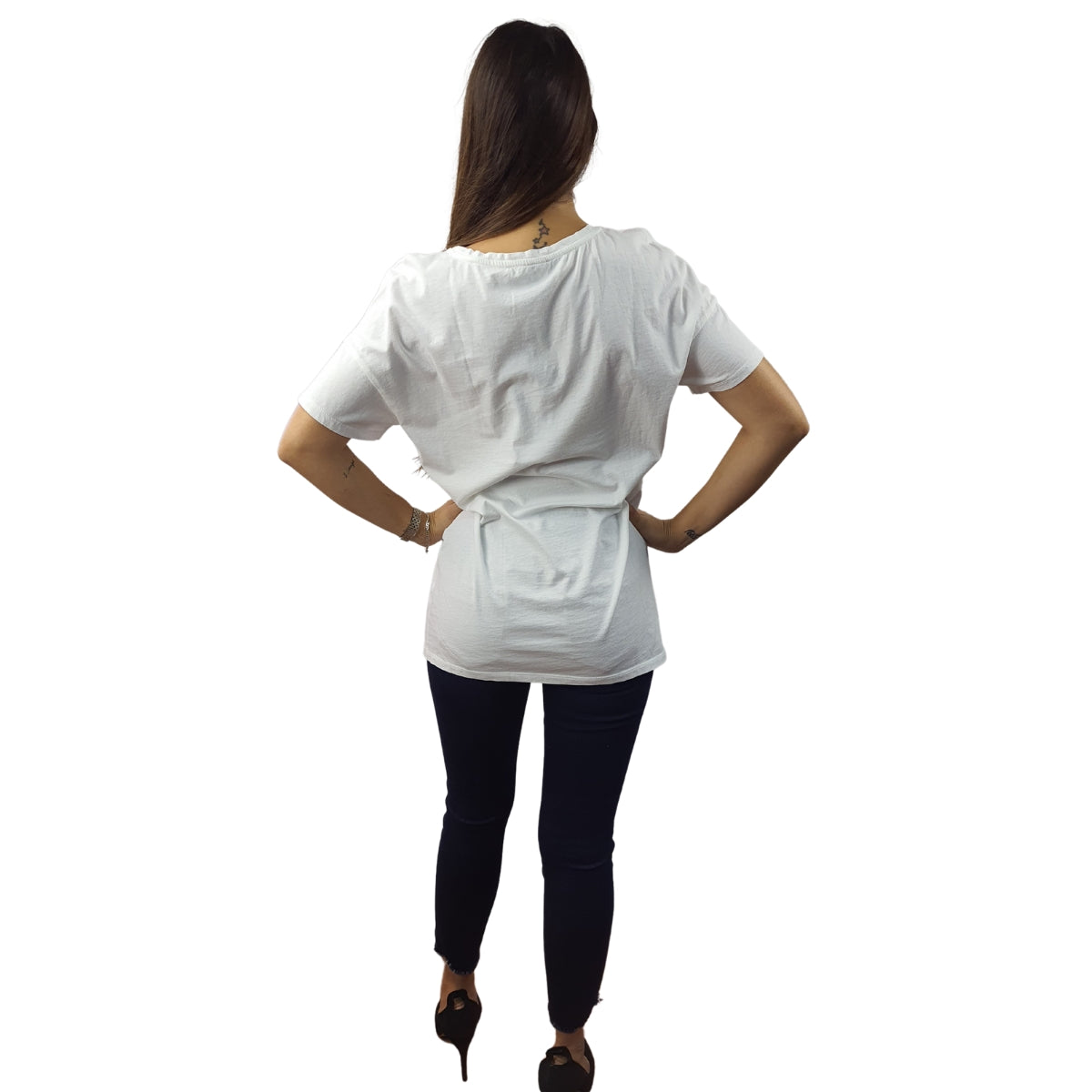 Polera Vero Moda Blanco Style TAMARA SORNNR 1/2 TOP SET CL8(FL)