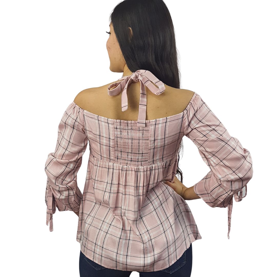 Blusa Vero Moda Rosado Style JUPITER L/S SHIRT(SL)