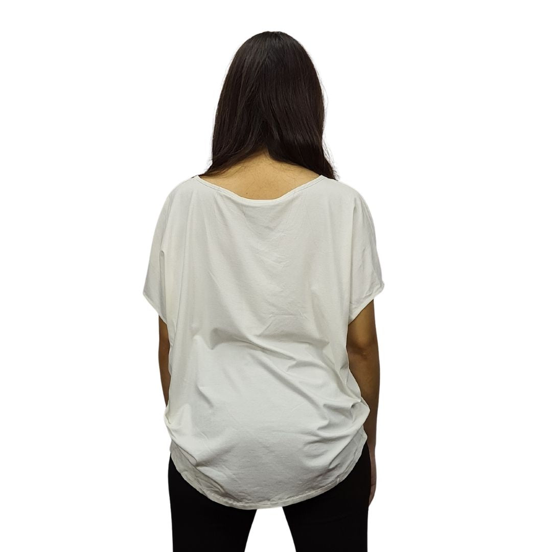 Blusa Vero Moda Blanco Style LUNA S/S TOP(NE-EC-2)