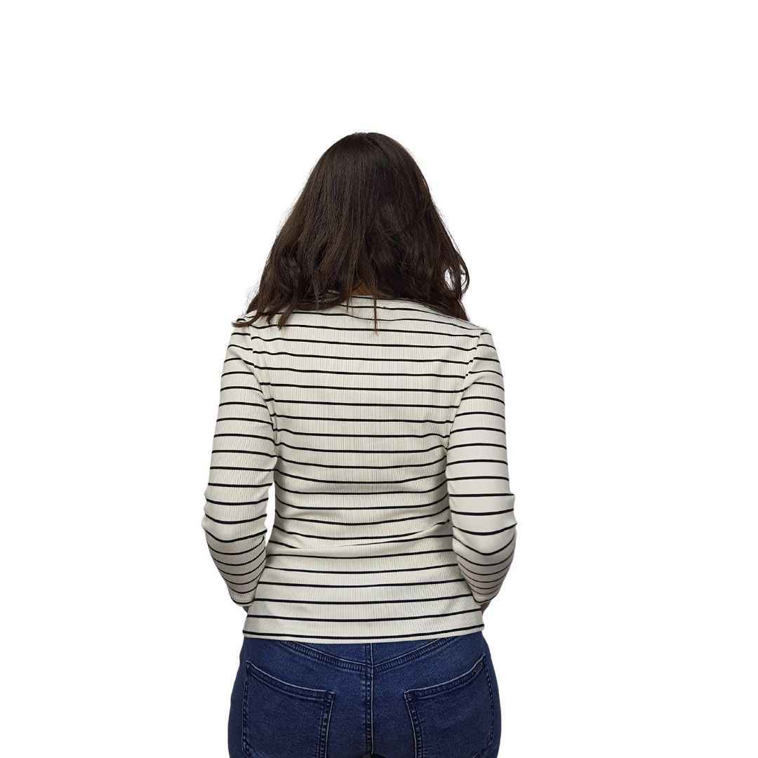 Blusa Vero Moda Blanco Style BILLY 7/8 TOP(MM)