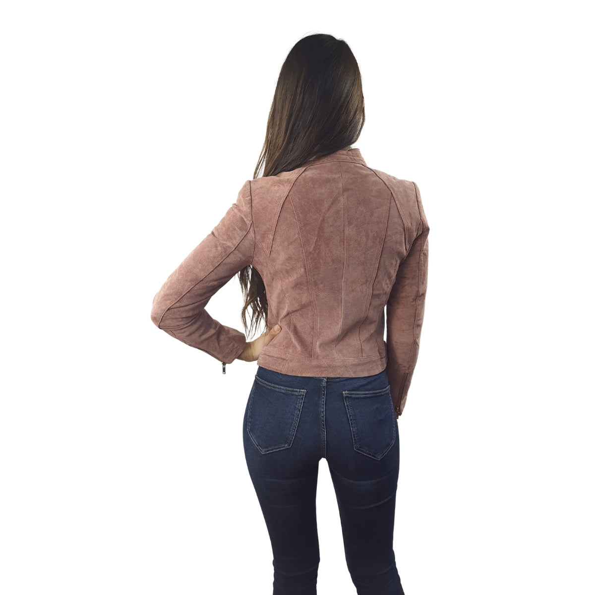Chaqueta Vero Moda Rosa Vieja Style CACTUS PS LEATHER JACKET(DR)