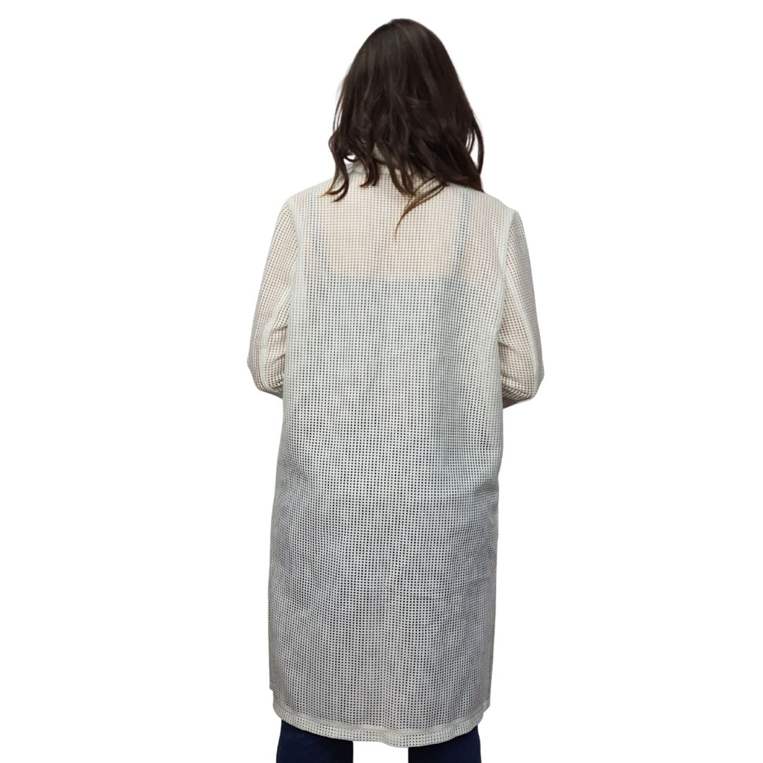 Blazer Vero Moda Blanco Style WING 3/4 BLAZER(NE-CT-3)