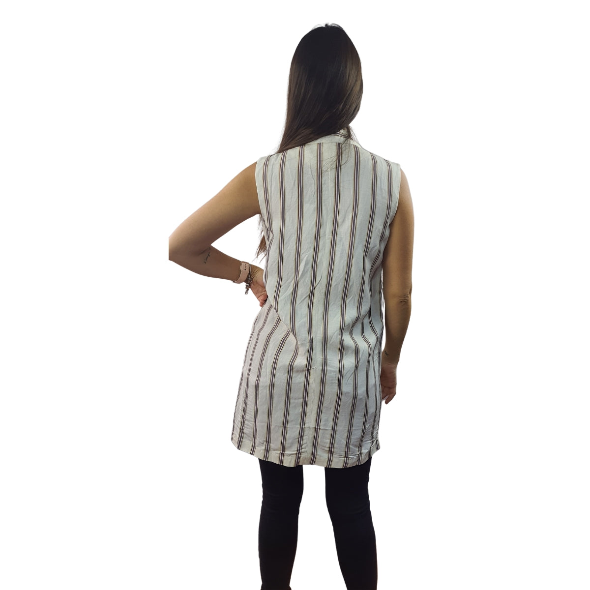 Tapado Vero Moda Beige Style BEAMS WAISTCOAT(NE-EC-2)