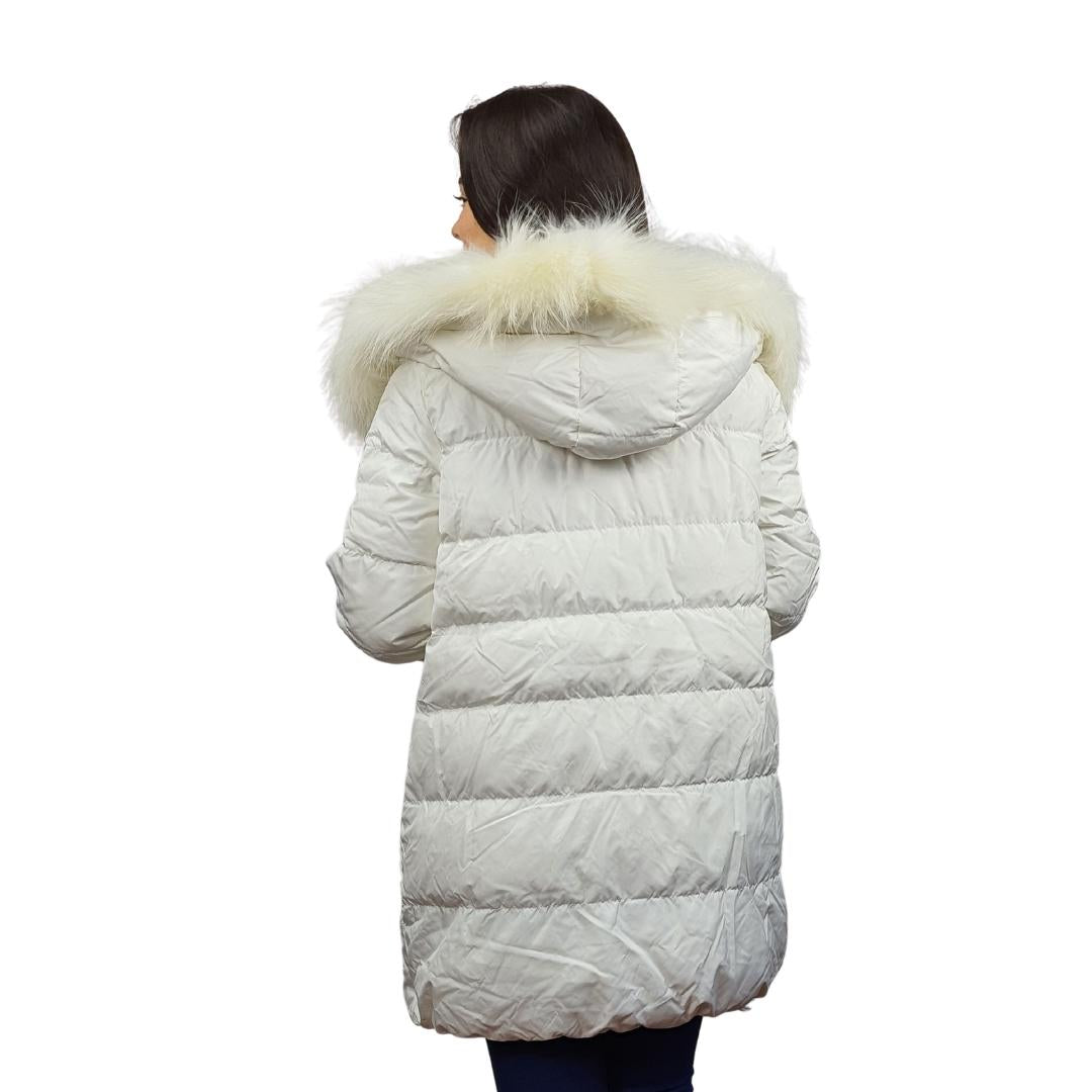 Parka Vero Moda Blanco Style TARTAN 3/4 DOWN COAT(PF)
