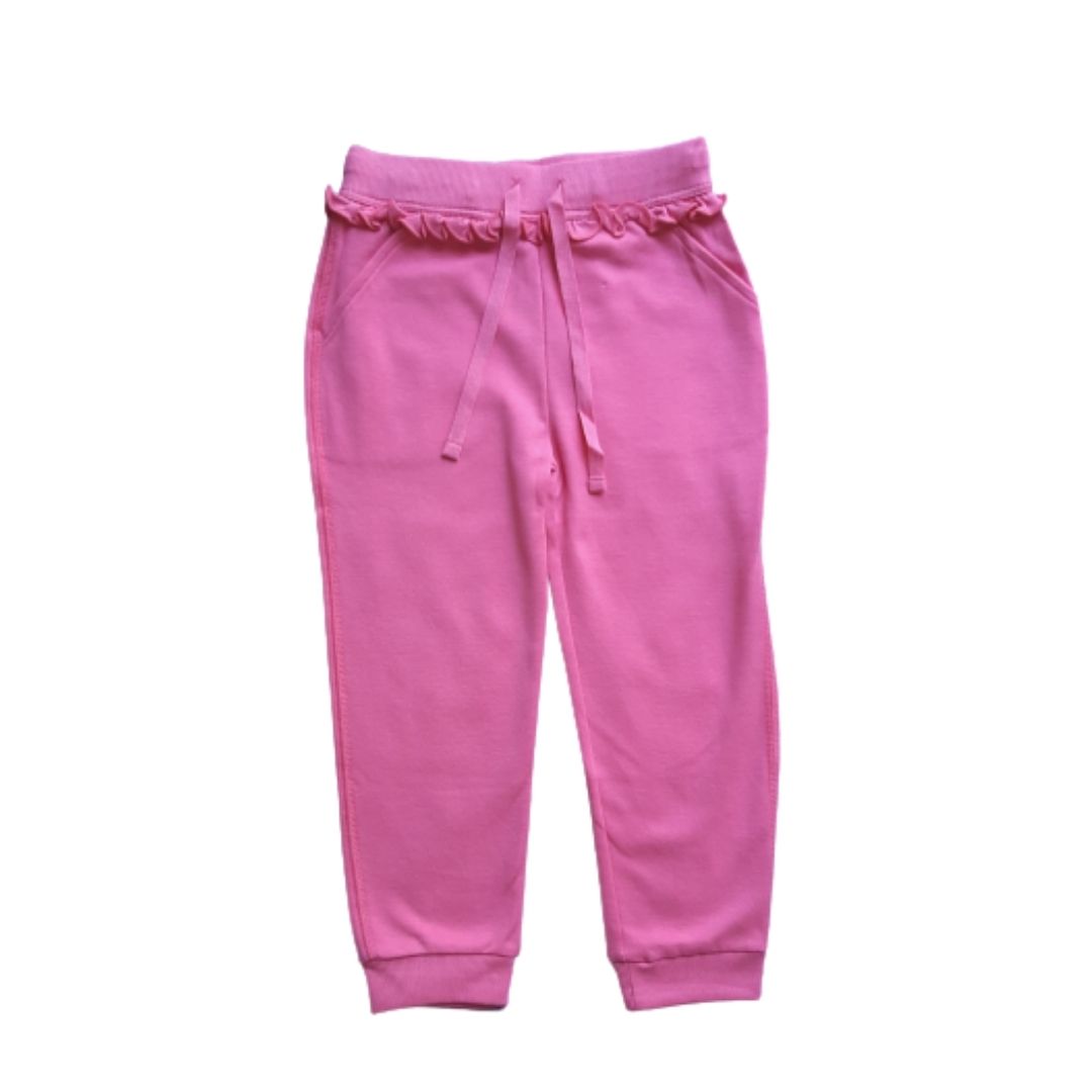 Pantalon Babycottons Sweat Girl Fucsia Fresia