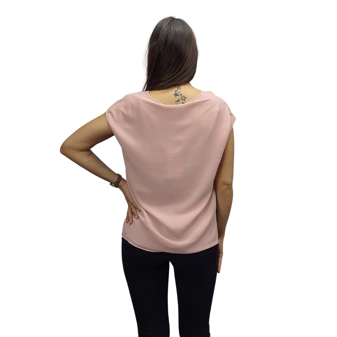Blusa Vero Moda Rosa Vieja Style CERDAR S/L TOP(VMC-MP)
