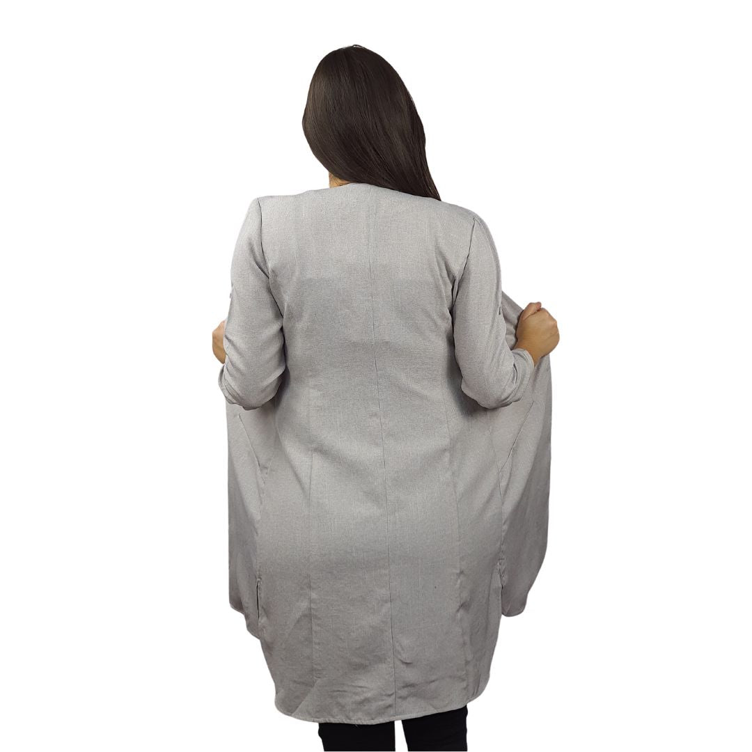 Blazer Vero Moda Gris Style ALICE 3/4 LONG BLAZER(MP)