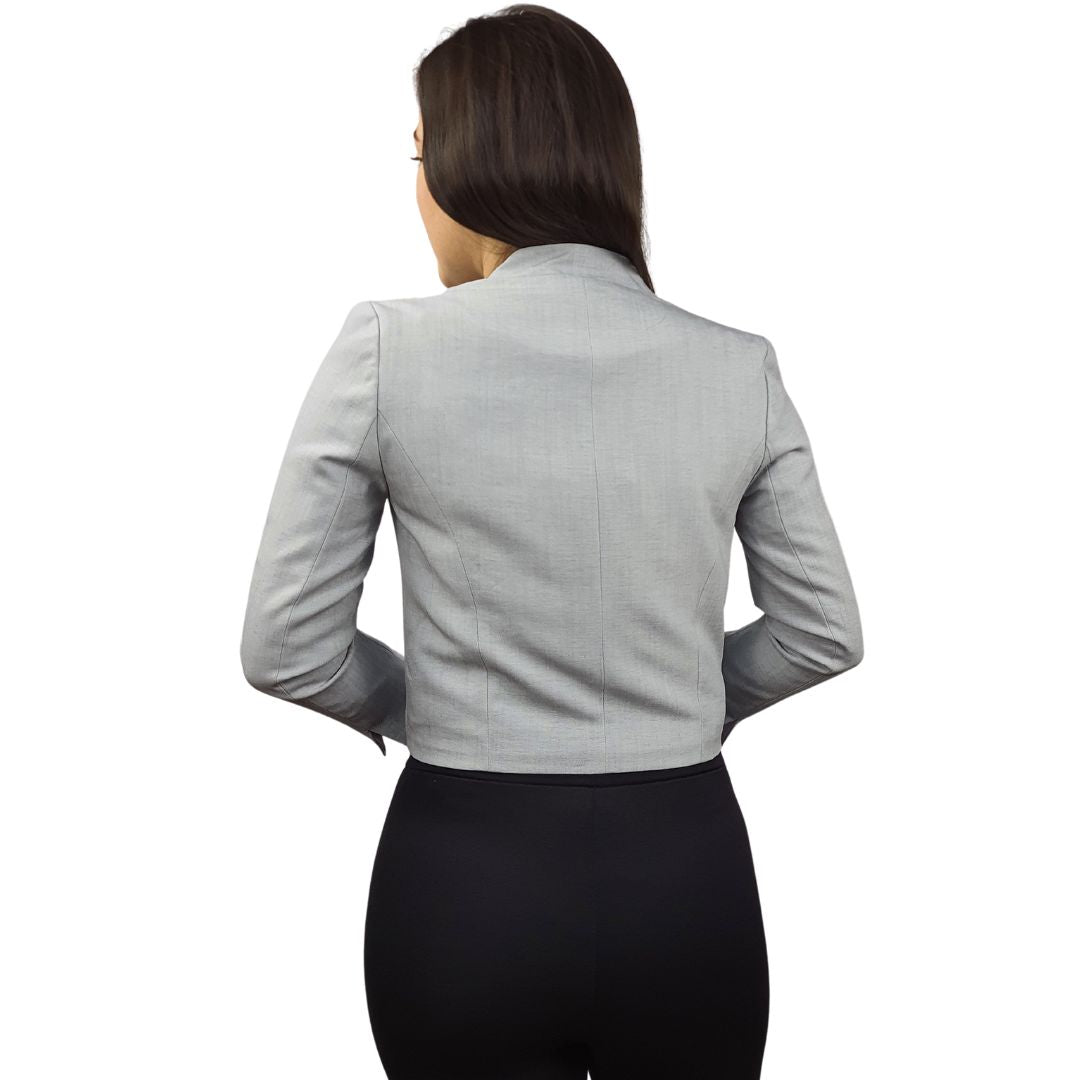 Blazer Vero Moda Gris Style CARAT 7/8 BLAZER(VMC-SD)