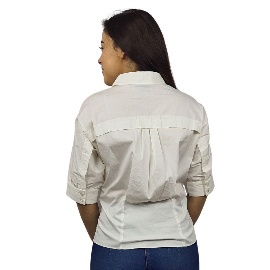 Blusa Vero Moda Blanco Style GAOGAO 1/2 SHIRT(PM)