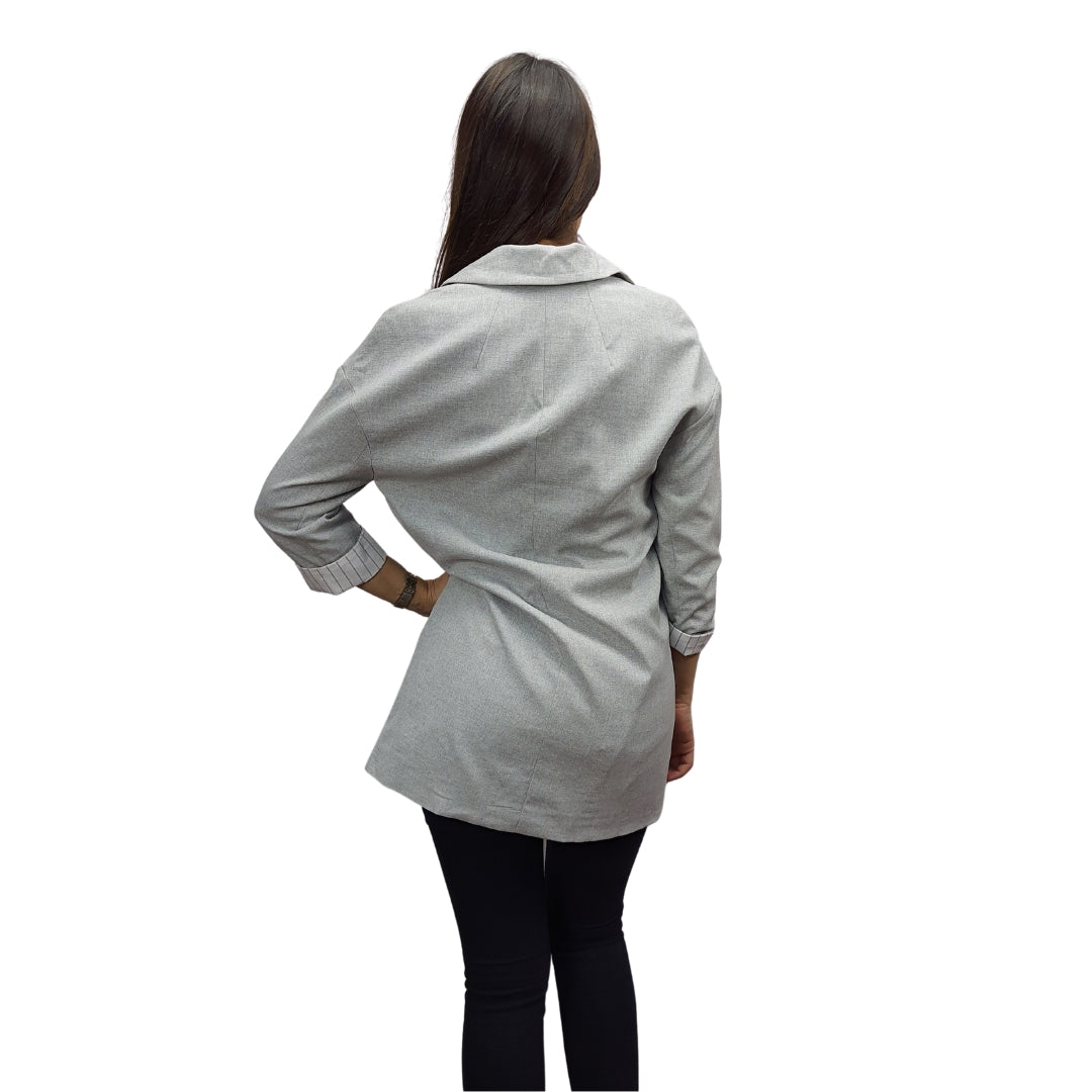 Blazer Vero Moda Gris Style SHANE 3/4 BLAZER(MM)