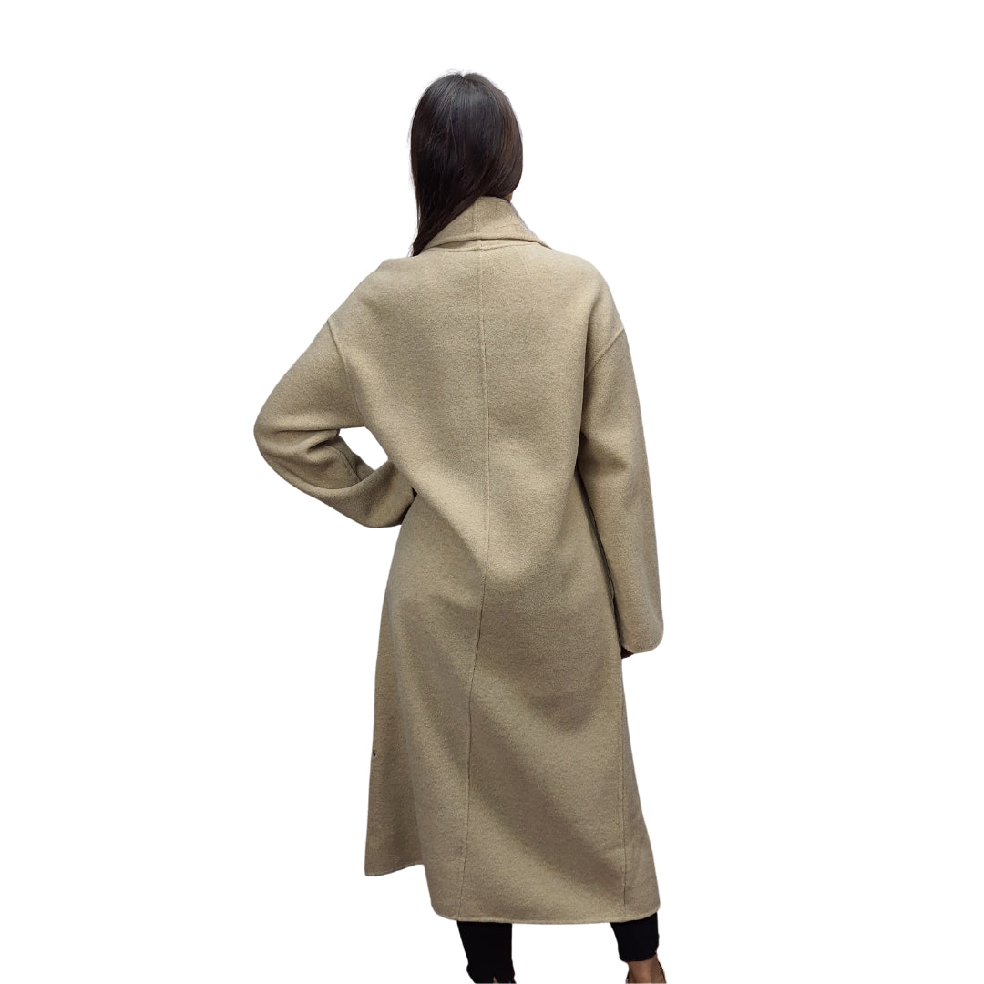Tapado Vero Moda Beige Style DESK DF L/S WOOL COAT(VMC-LL)
