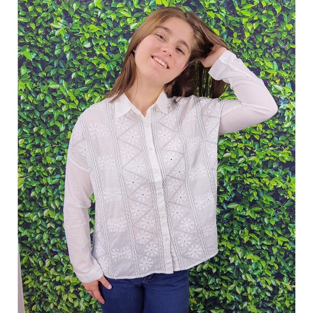 Blusa Rapsodia Jicaro Aleyna Blanco