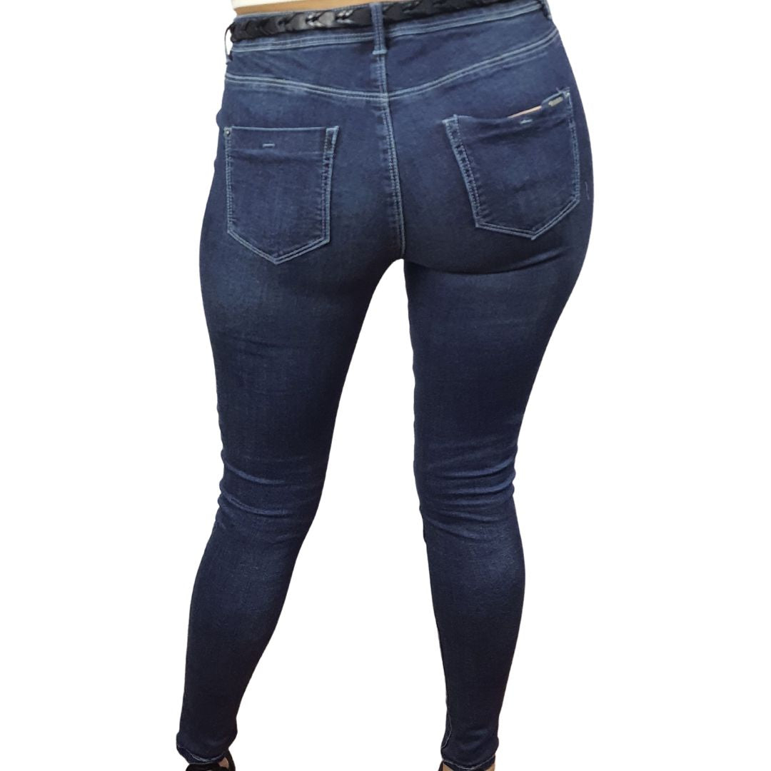 Jeans Vero Moda Azul Oscuro Style CAPTAIN X-SLIM JEANS(UM)