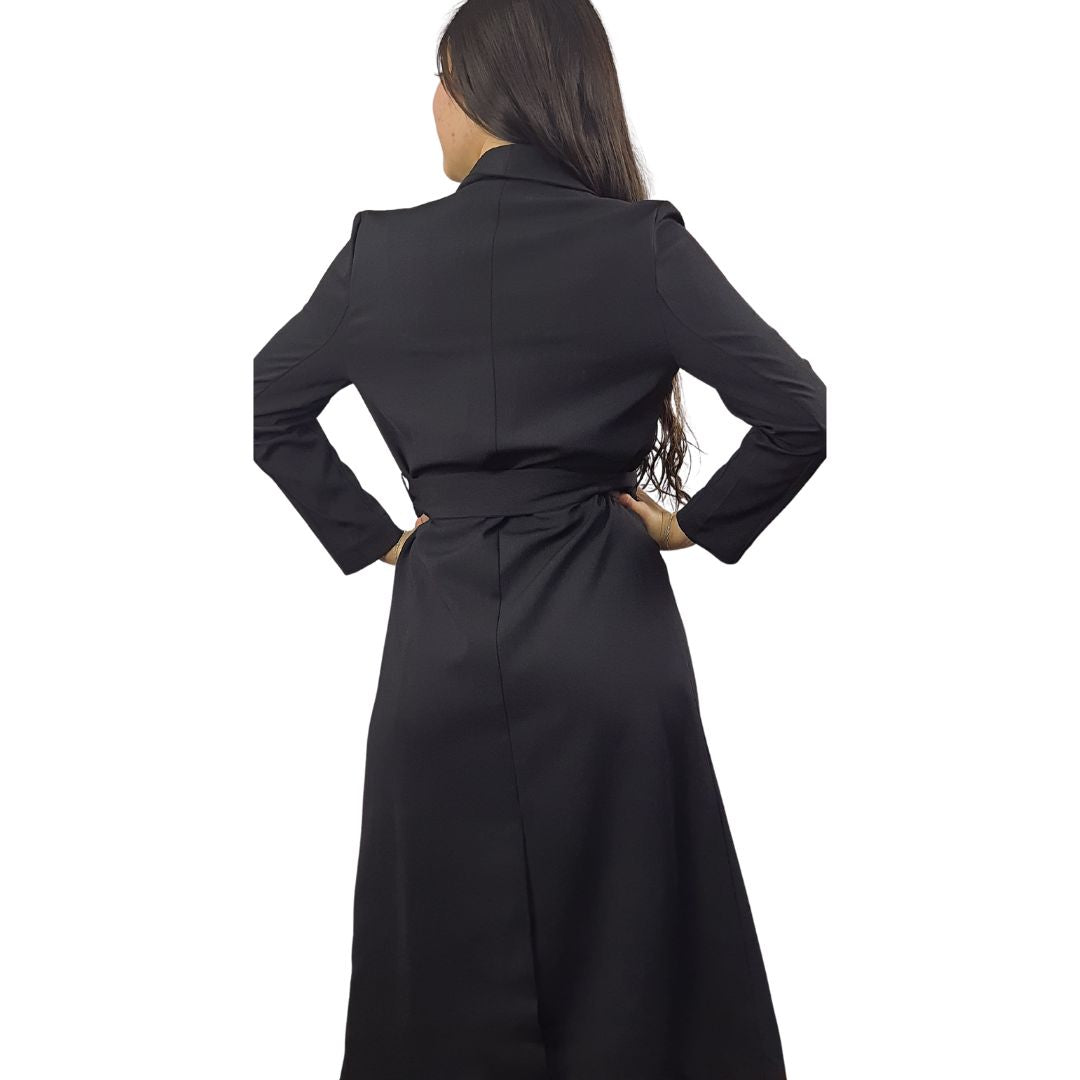 Blazer Vero Moda Negro Style ELSA L/S COAT(NL)