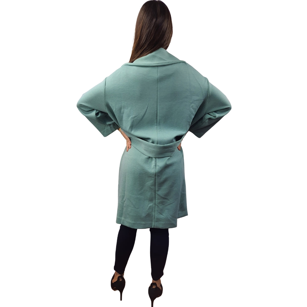 Blazer Vero Moda Verde Claro Style RAB LONG SWEAT BLAZER(MW-ET-3)