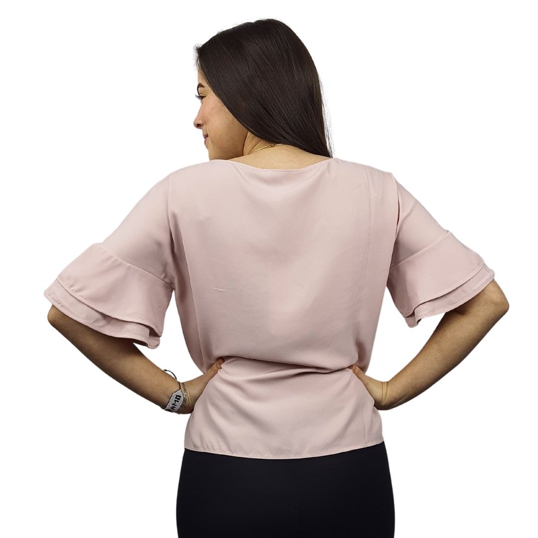 Blusa Vero Moda Rosa Vieja Style WEDDY 1/2 TOP(VMC-TP)