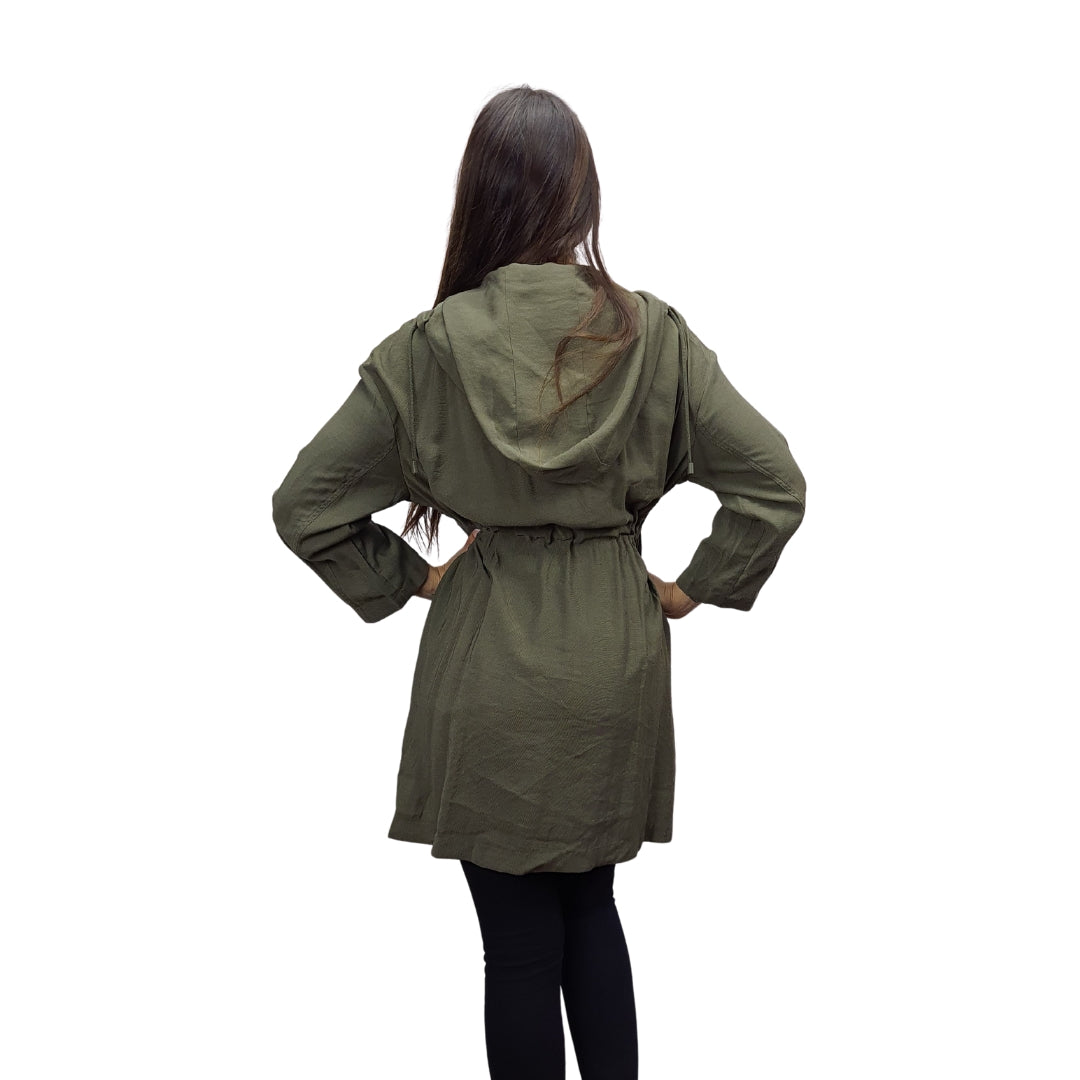 Chaqueta Vero Moda Verde Style HORS L/S COAT(NR)