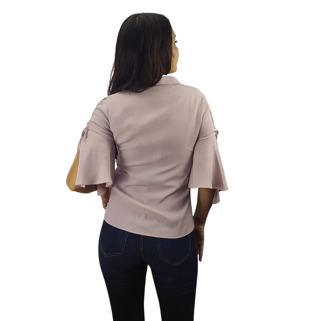 Camisa Vero Moda Rosa Vieja Style SEDICATE 1/2 SHIRT(VMC-SD)
