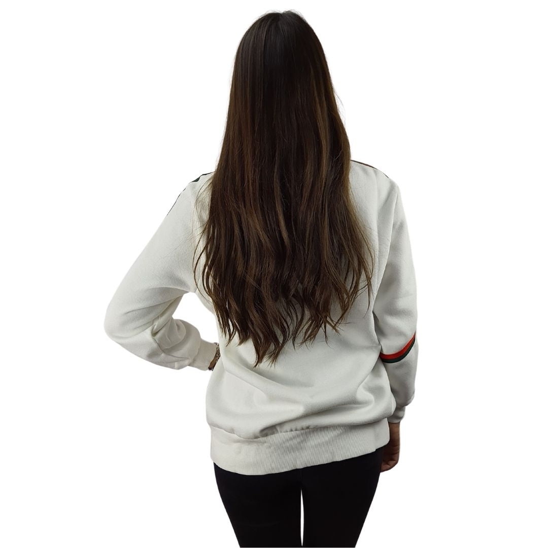 Sweater Vero Moda Blanco Style BUSTER L/S SWEAT(LL)