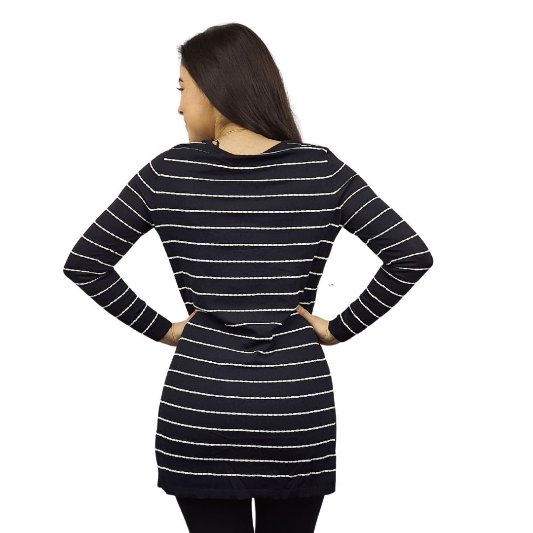 Blusa Vero Moda Negro Style MOON L/S KNIT(UM)