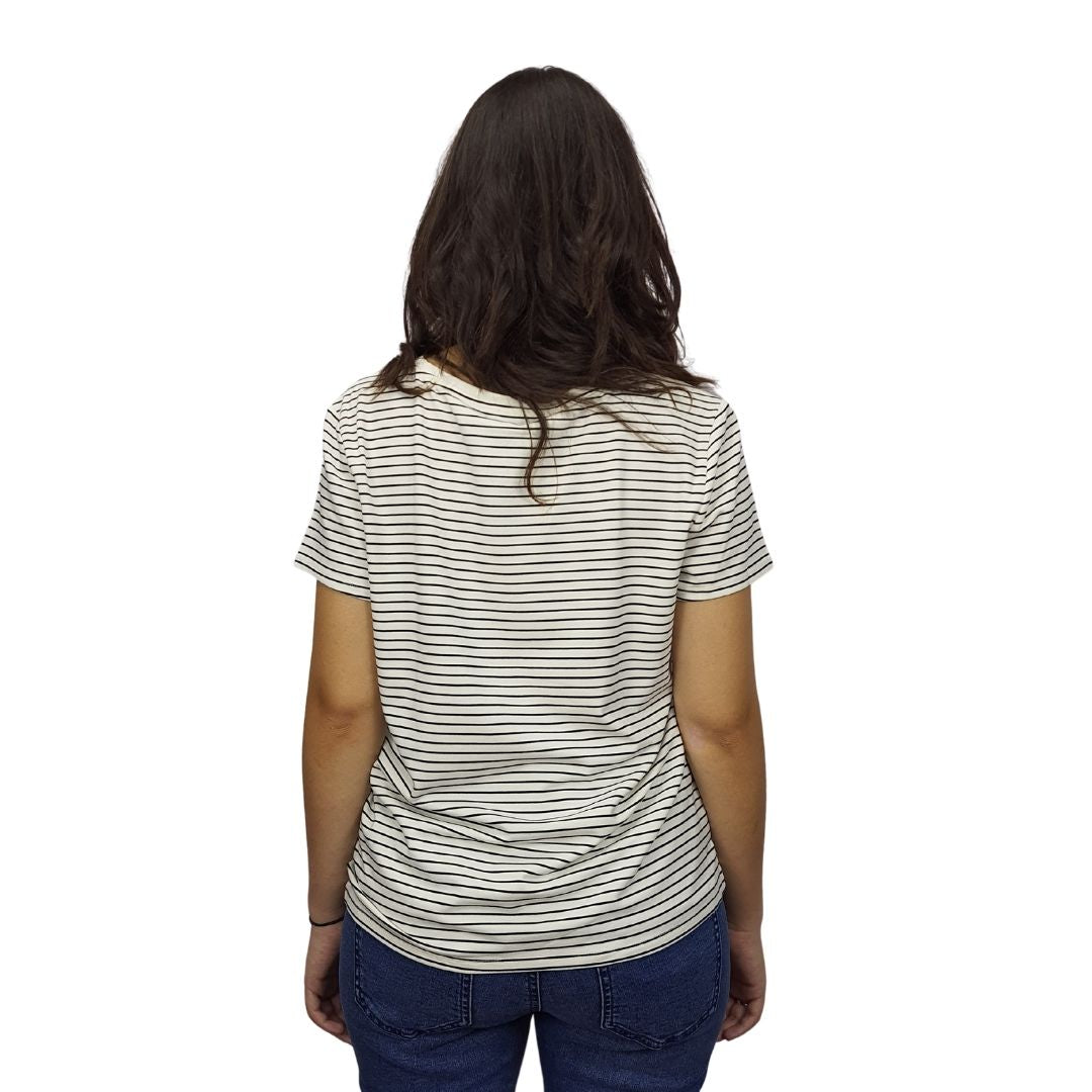 Blusa Vero Moda Blanco Style TRILLY S/S TOP(TP)-OR