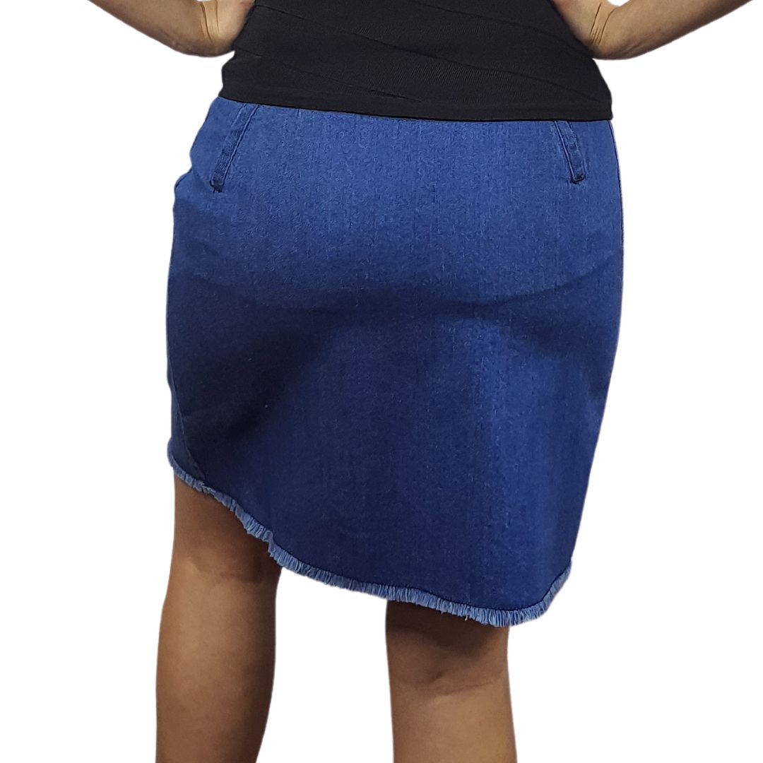Falda Vero Moda Azul Oscuro Style GALLERY HW DENIM SKIRT(RN)