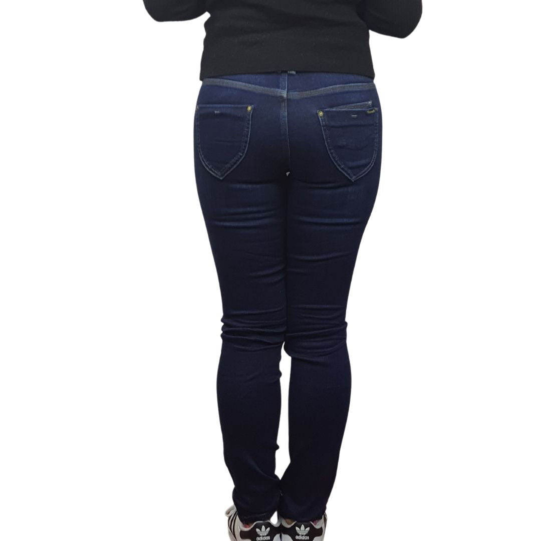 Jeans Vero Moda Azul Oscuro Style JANUARY MID WAIST SLIM JEANS(BN-EC-1)