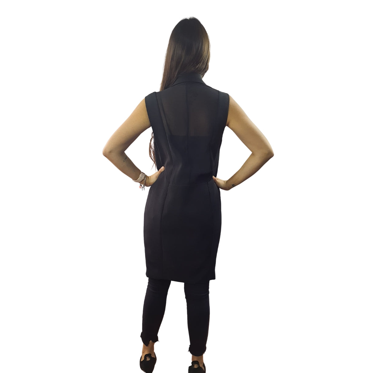 Tapado Vero Moda Negro Style AURE WAISTCOAT(VMC-PM-ET-3)