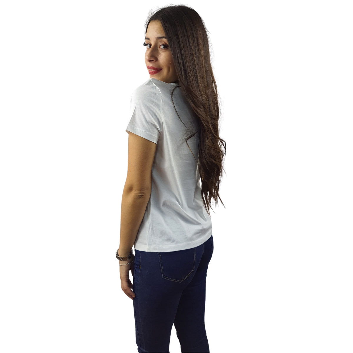 Polera Vero Moda Blanco Style CHOICE PRETTY S/S TOP(NC)-OR