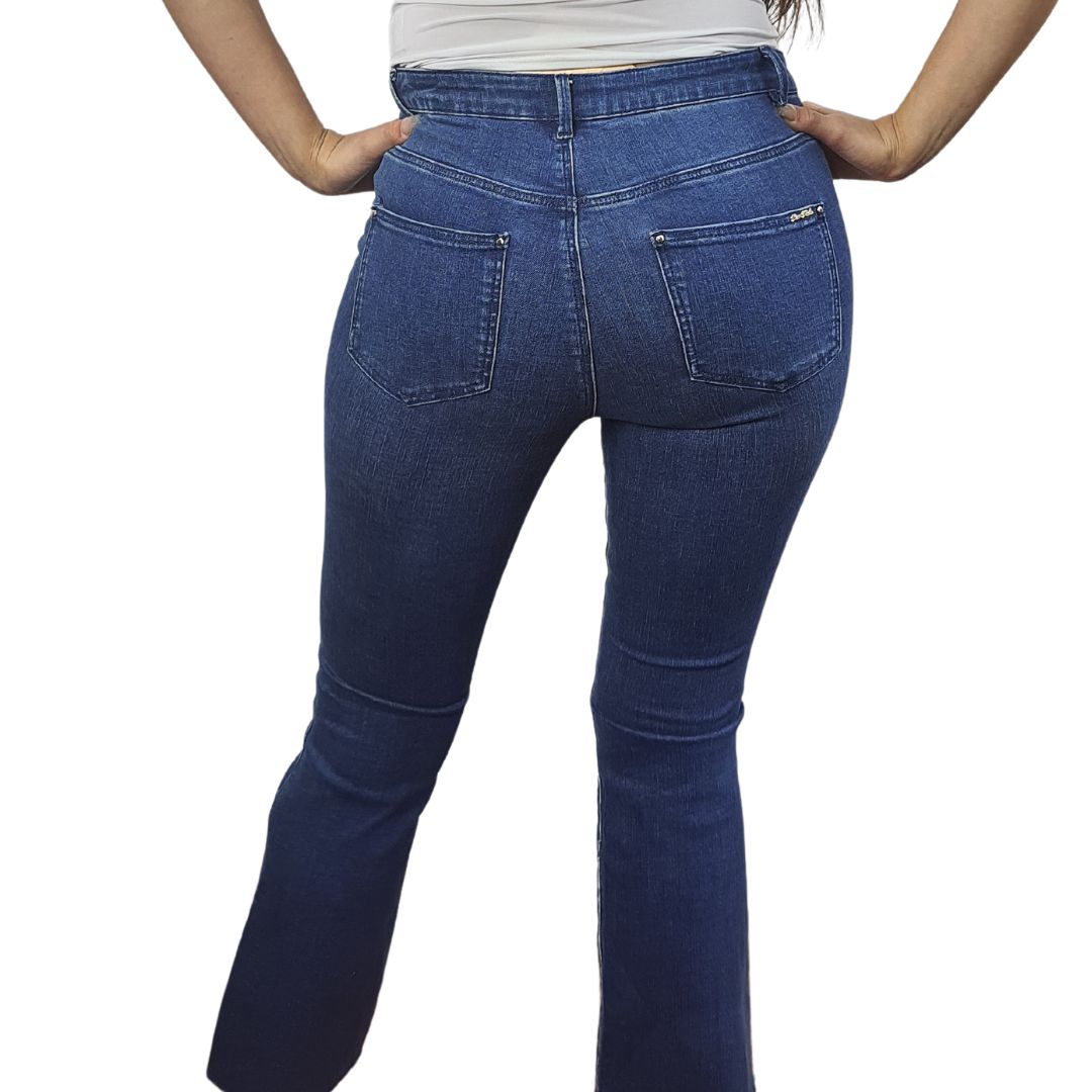 Jeans Vero Moda Azul Style ABLE 7/8 MW SB JEANS(NR)
