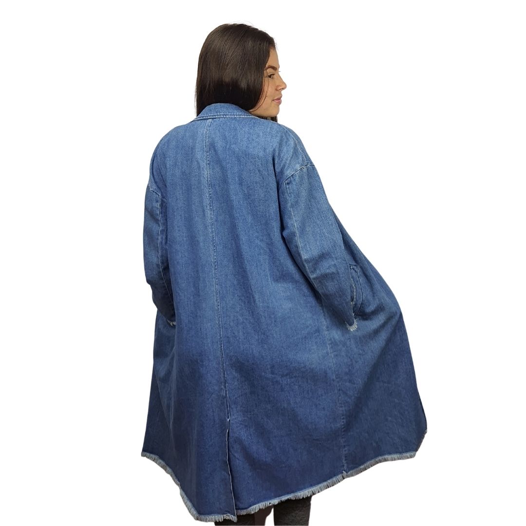 Blazer Vero Moda Azul Style LIZ DENIM BLAZER(MM)