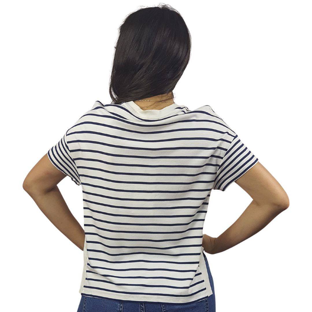 Polera Vero Moda Blanco Style QUICK S/S TOP(TP)