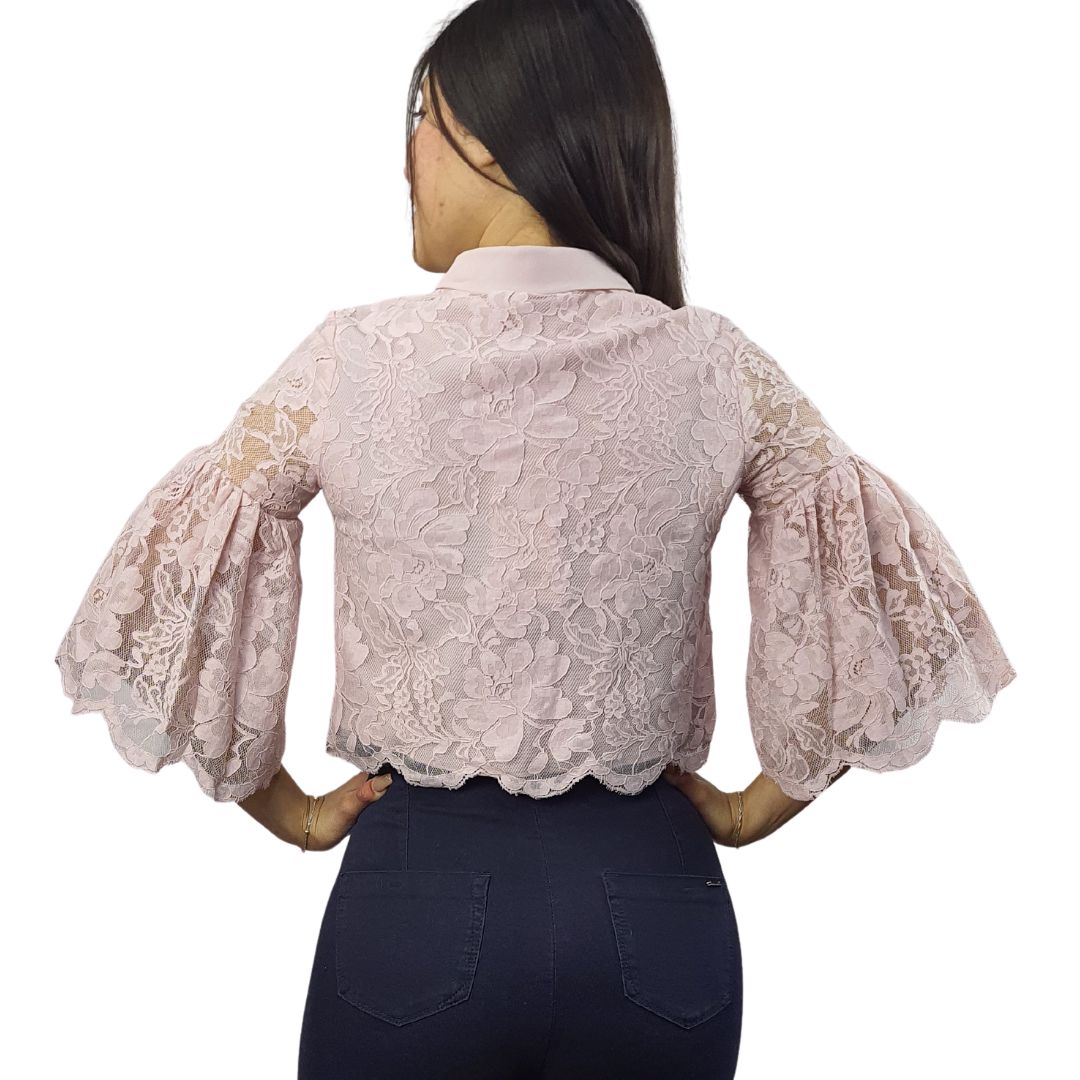 Blusa Vero Moda Rosa Vieja Style WEST 3/4 SHIRT(NR)