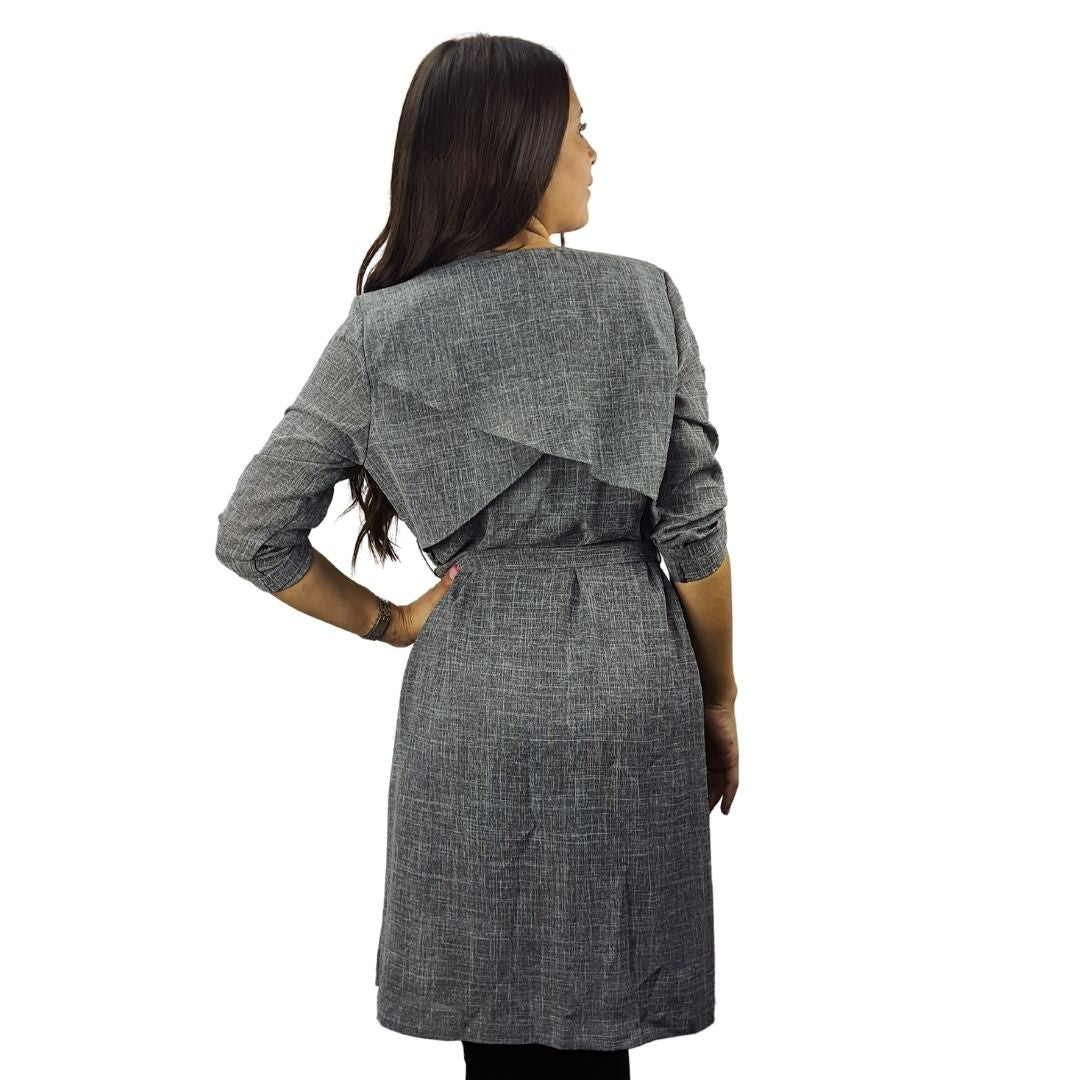 Blazer Vero moda Gris Style MOON 9/10 COAT(VMC-MM)