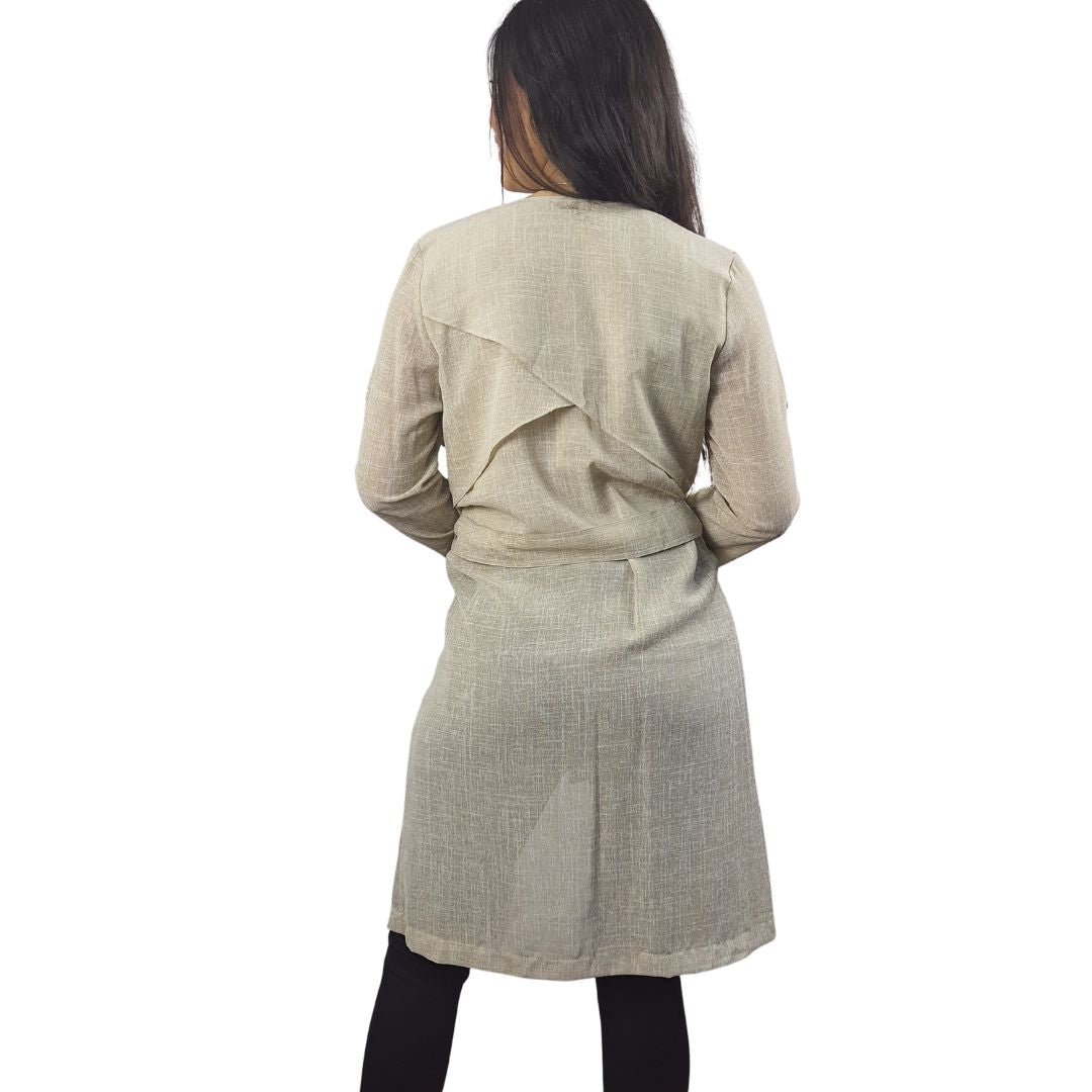 Blazer Vero Moda Beige Style MOON 9/10 COAT(VMC-MM)