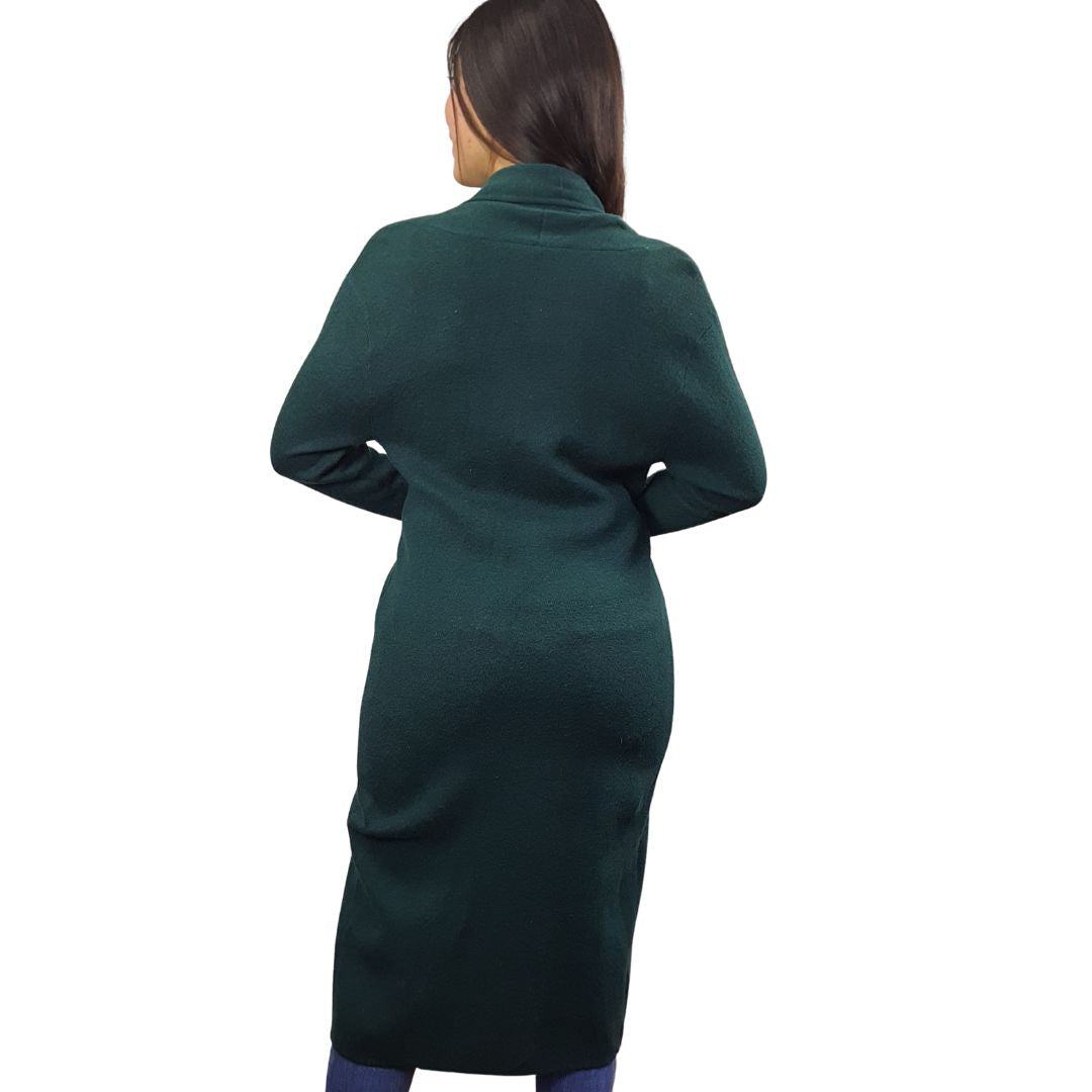 Tapado Vero Moda Verde Style FLORA L/S KNIT CARDIGAN(VMC-MW-EC-3)