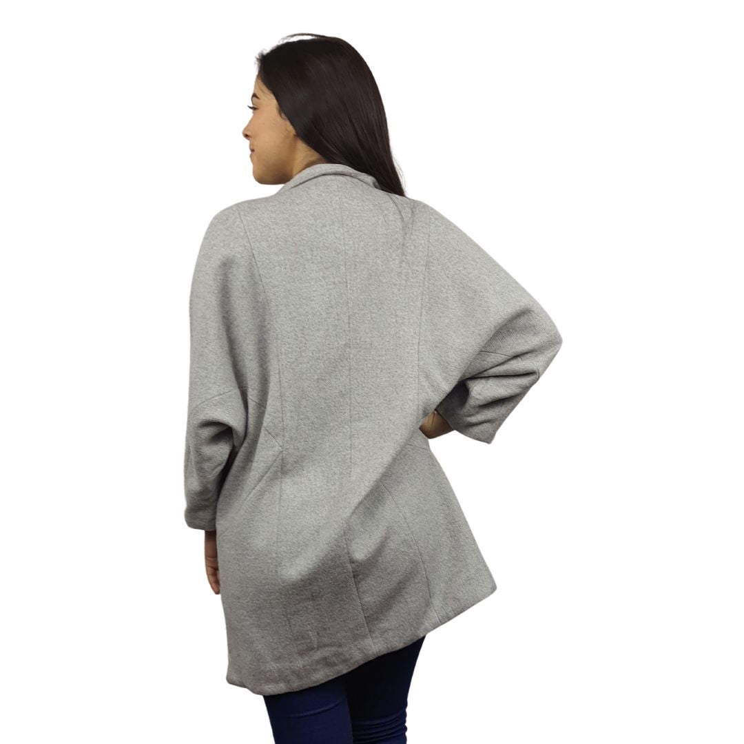 Blazer Vero Moda Gris Style ROAD WOOL COAT(EL)
