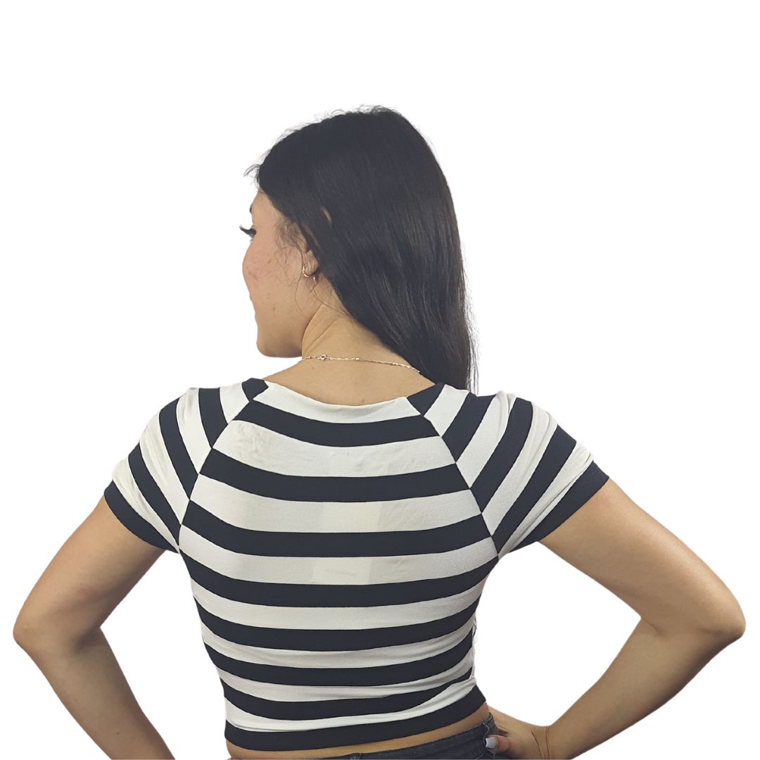 Polera Vero Moda Negro Style SKYE S/S TOP(NL)