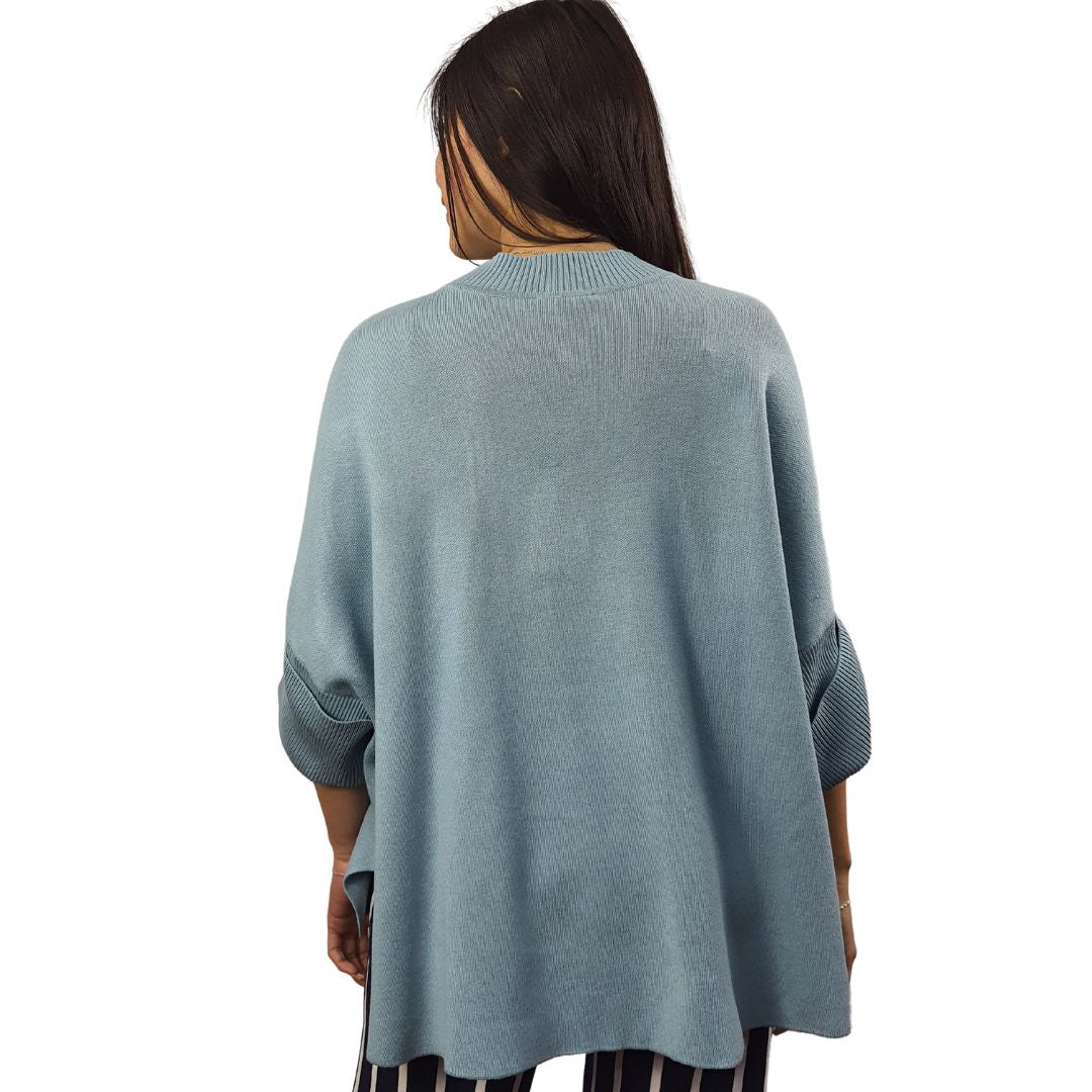 Sweater Vero Moda Verde Style FAITH GRACIE 3/4 KNIT(VMC-NC)