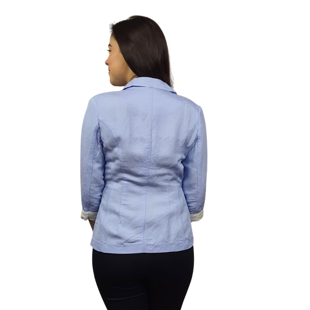 Blazer Vero Moda Azul Claro Style MANDY 3/4 BLAZER(NN)